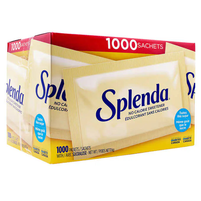 Splenda No Calorie Sweetener Packets, 1000-count無熱量代糖1000包