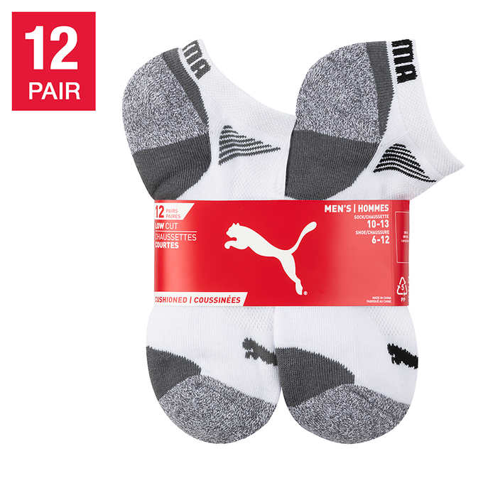 Puma mens low-cut socks 男裝運動船襪 12 對裝