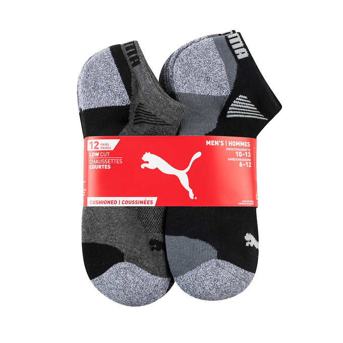 Puma mens low-cut socks 男裝運動船襪 12 對裝