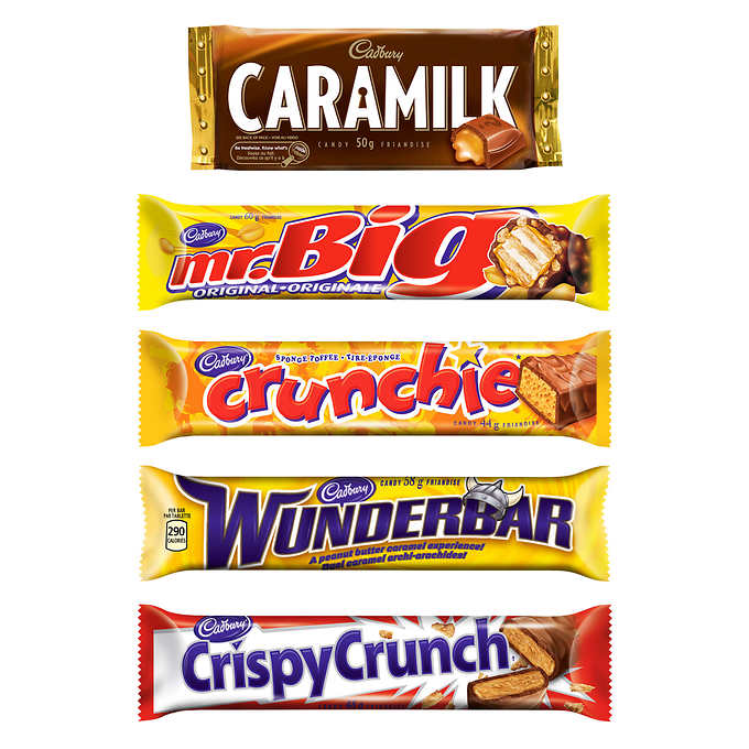 Cadbury Chocolate Bar Variety, 18-count