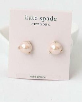 Kate Spade Pearl Stud Earrings