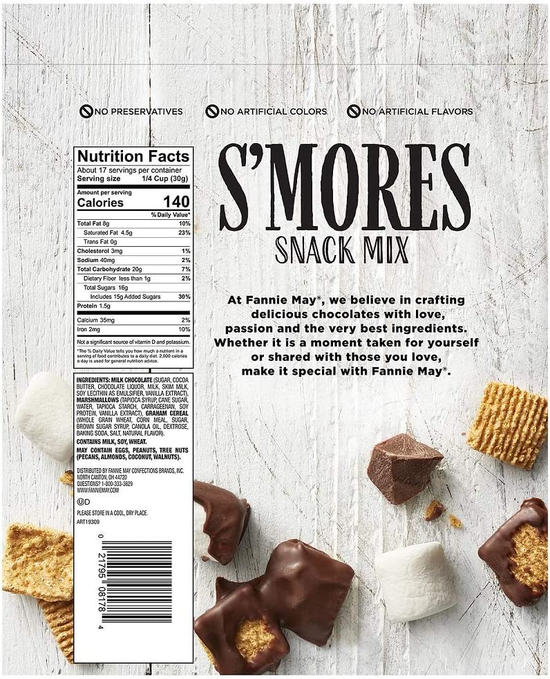 Mama Mellace S'mores Snack Mix 朱古力棉花糖蜂蜜脆脆 907g