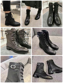 SW 珍珠全牛皮軍靴Dazzle Size 5.5-11 (Black)