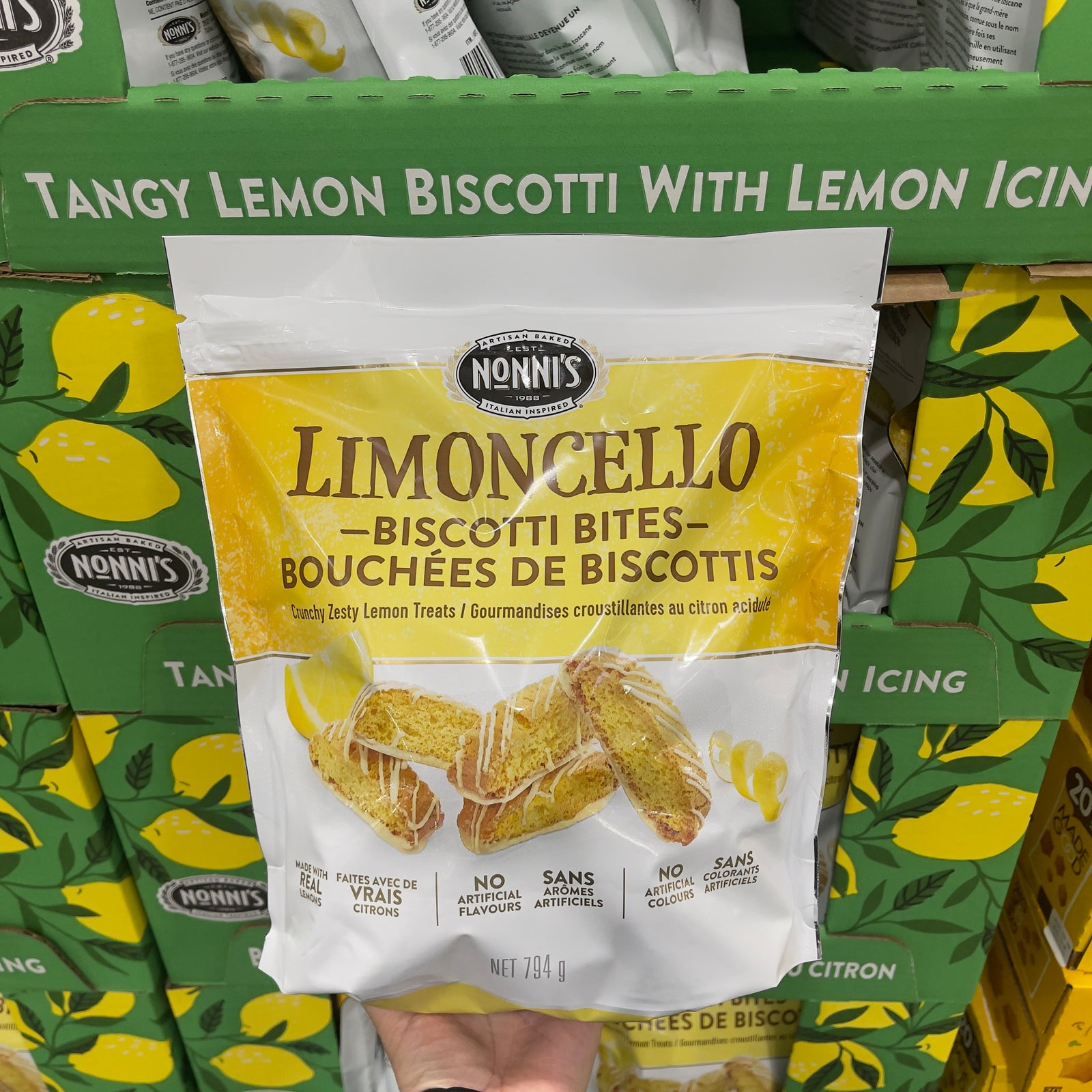 Nonni's Limoncello Biscotti Bites 檸檬脆餅 (794g)