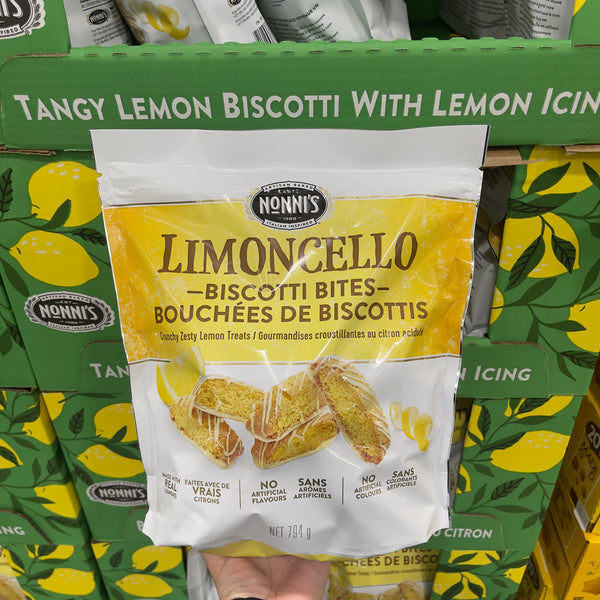 Nonni's Limoncello Biscotti Bites 檸檬脆餅 (794g)