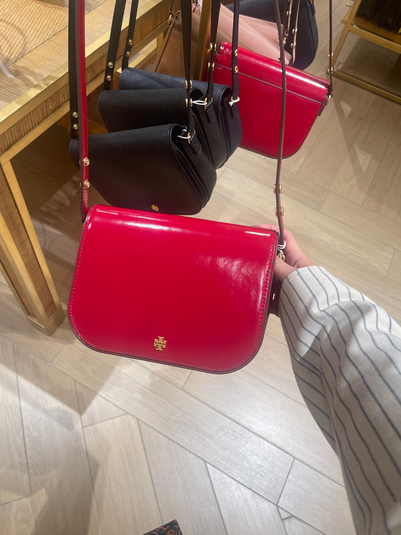 TORY BURCH Emerson Crossbody TB防刮皮馬鞍包