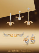 Charmed Aroma-Harry Potter Golden Snitch Carousel Candle - Golden Snitch Earring Collection 哈利波特金色飛賊耳環系列