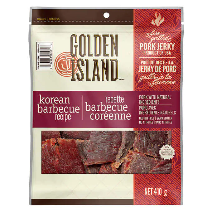 Golden Island Korean BBQ Pork Jerky 410g