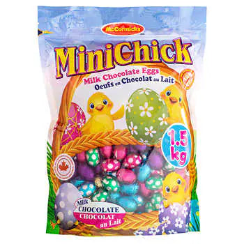 McCormicks mini chick chocolate eggs 牛奶朱古力復活蛋 1.2kg