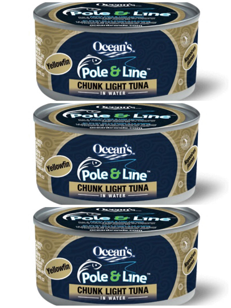 Ocean’s Pole & Line Light Tuna 黃鰭吞拿魚罐頭 184g