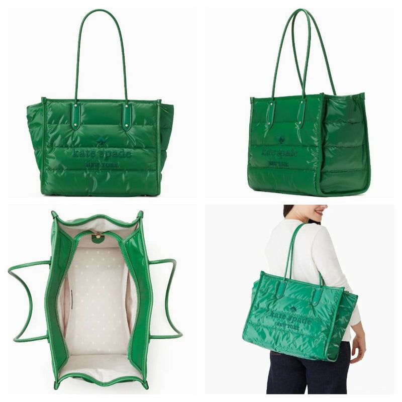 KATE SPADE Ella Extra Large Tote (Green)