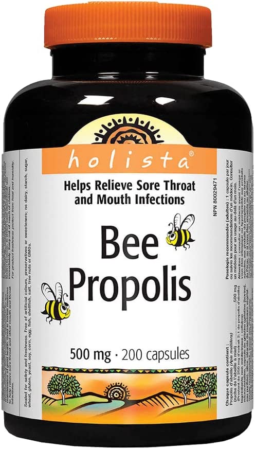 Holista Bee Propolis 500mg 高純度天然蜂膠軟膠囊 -200粒