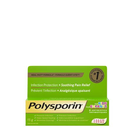 Polysporin Cream for Kids, First Aid Care