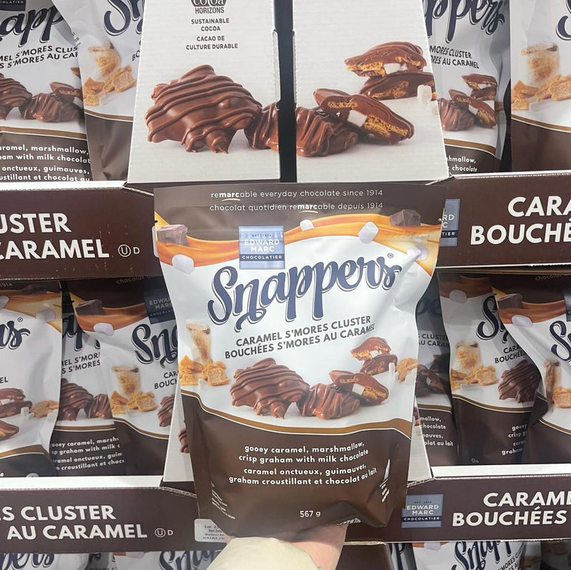 SNAPPERS CARAMEL S'MORES CLUSTERS 焦糖棉花朱古力脆脆576g