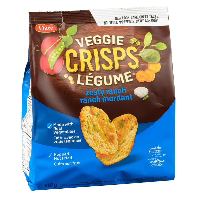 Dare Veggie Crisps Sea Salt 海鹽蔬菜脆片 100g