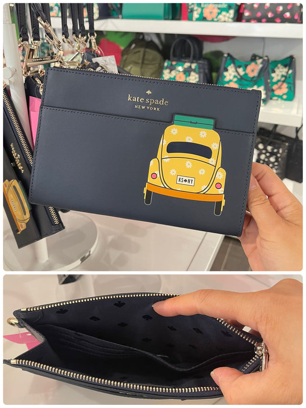 Kate Spade beep beep medium Wristlet