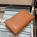 Kate Spade leila small slim bifold wallet in black