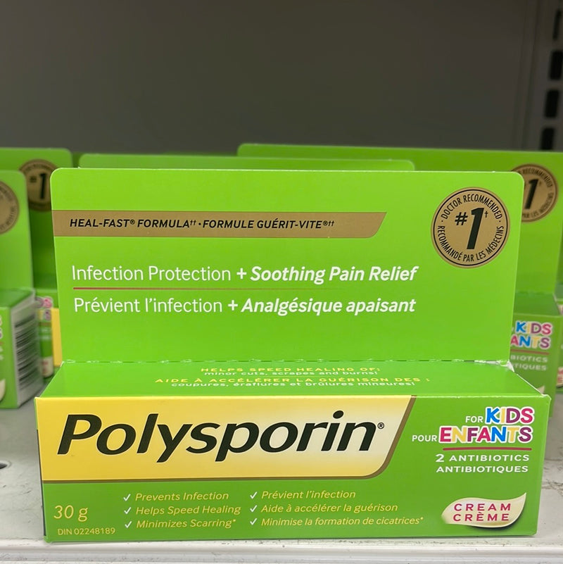 Polysporin Cream for Kids, First Aid Care