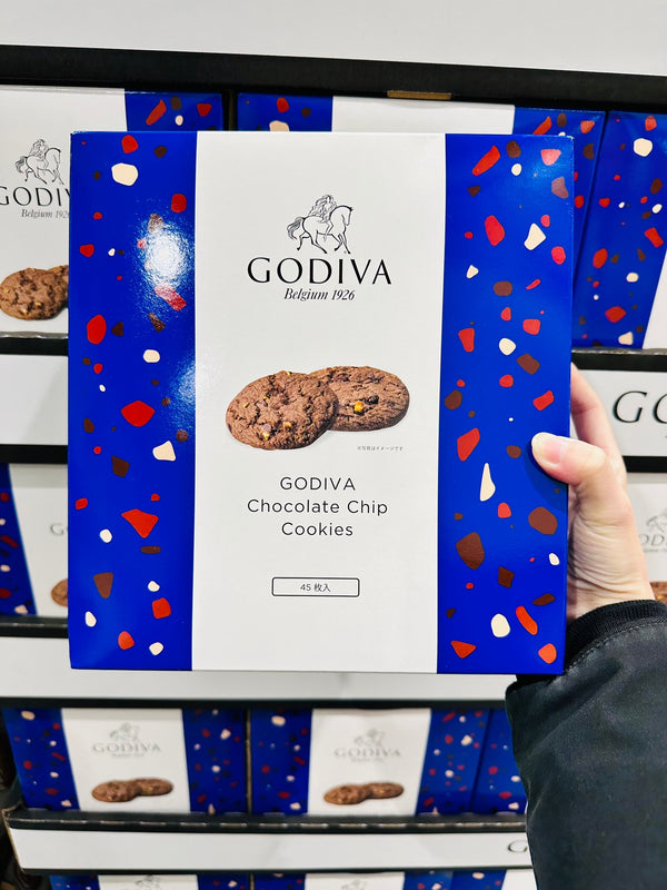 日本製🇯🇵Godiva Chocolate Chip Cookies 🍪 朱古力碎曲奇餅/ 一盒45入