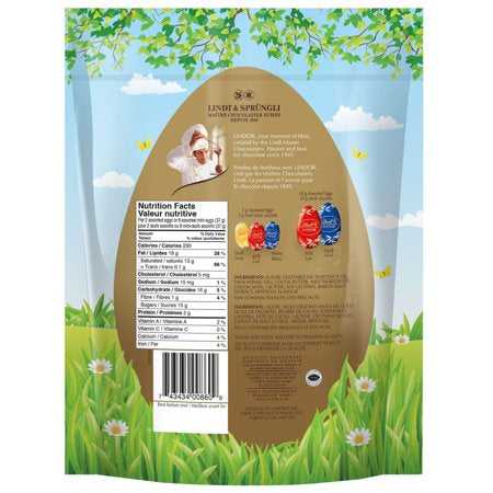 Lindt LindorAssorted Chocolate Mini Eggs 什錦朱古力復活蛋551g