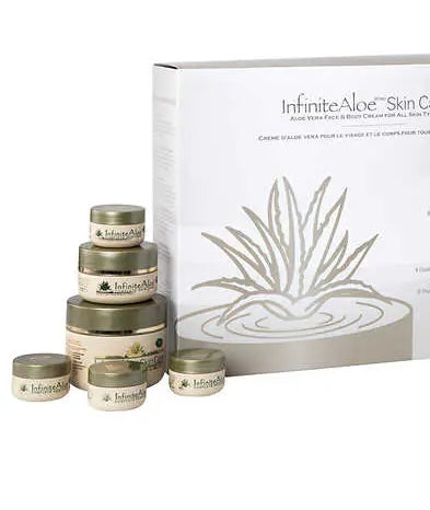 Infinite Aloe Skin Care Set Fragrance Free 7pcs