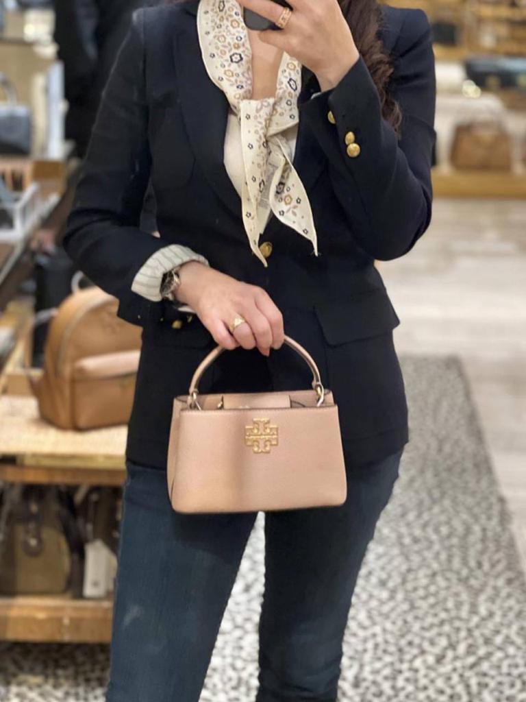 TORY BURCH BRITTEN MICRO SATCHEL