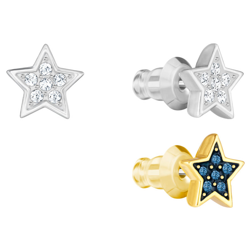 SWAROVSKI Crystal Wishes stud Star earrings Set (3)