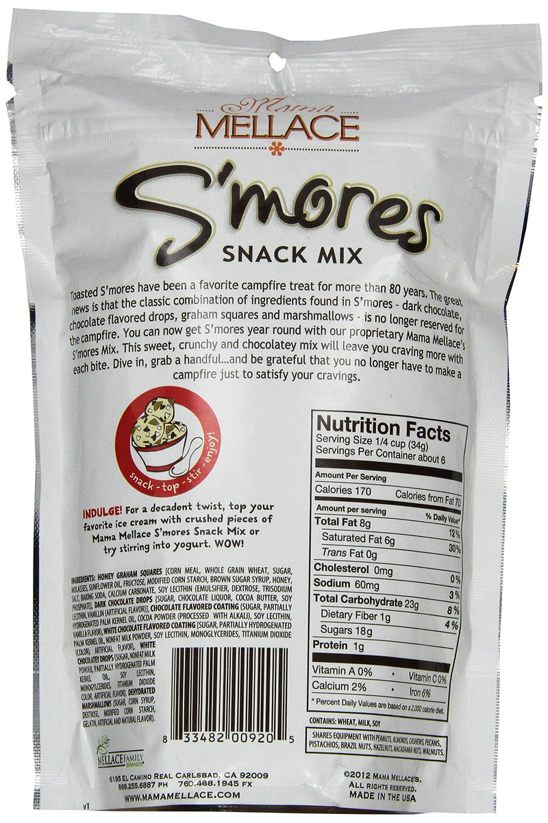 Mama Mellace S'mores Snack Mix 朱古力棉花糖蜂蜜脆脆 907g