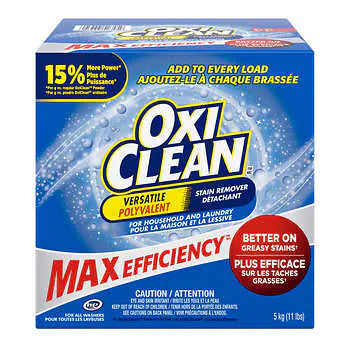 🚢(船運) OxiClean Max Efficiency Stain Remover 輕鬆除漬萬用強力去漬粉 5kg