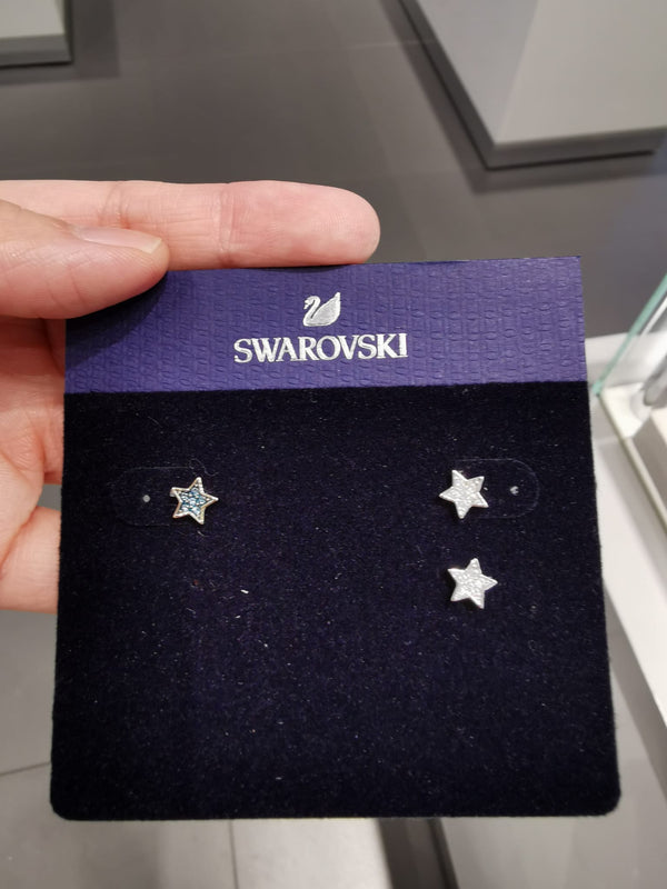 SWAROVSKI Crystal Wishes stud Star earrings Set (3)