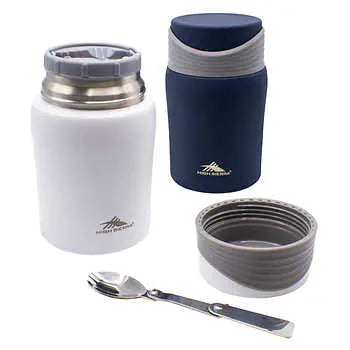 High Sierra Food Jar Set 雙層不銹鋼食物保溫杯（一套兩個）