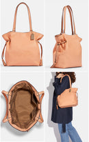 Coach Andy Tote With Horse And Carriage (Peach)