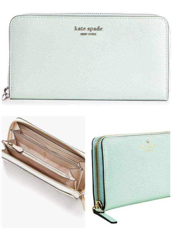 Kate Spade New York Spencer Wallet mint color