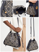 Tory Burch T Monogram Jacquard Bell Bag