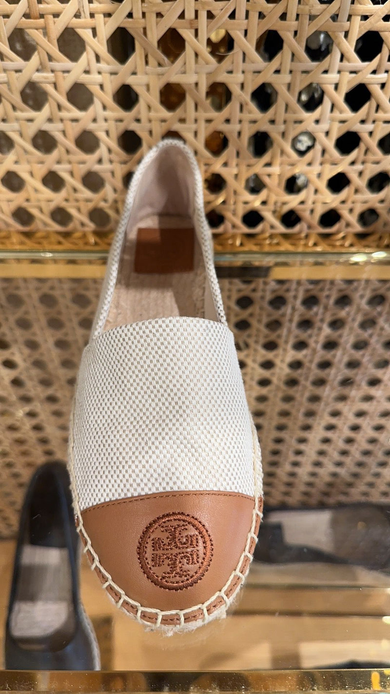 Tory Burch 帆布款漁夫鞋