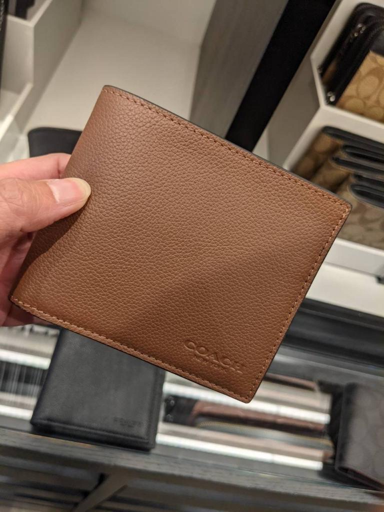 COACH MEN 3-IN-1 COMPACT WALLET