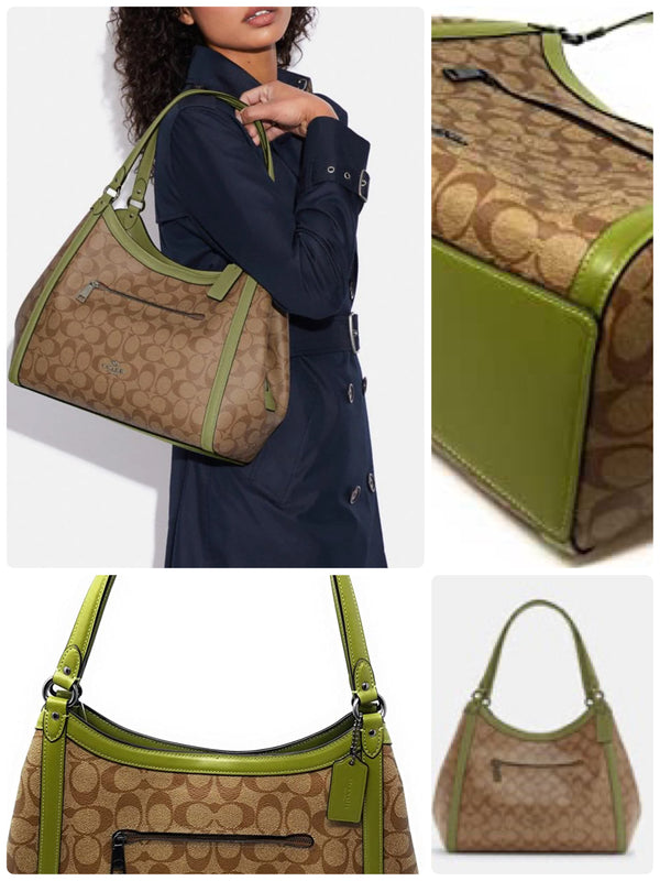 Coach Kristy Shoulder Bag In Signature Canvas