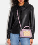 Coach Mini Lane Top Handle In Signature Canvas
