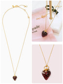 Kate Spade Strawberry Pendant Necklace