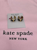 Kate Spade Heritage Spade Huggie Hoop Earrings