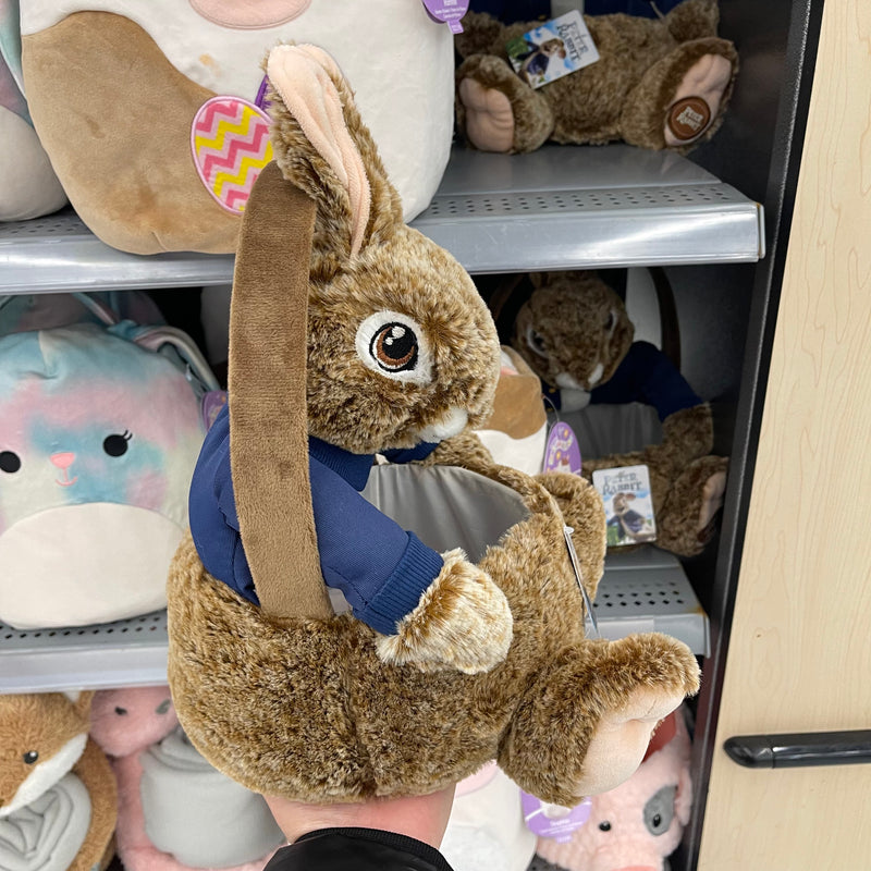 Peter Rabbit Large Plush Easter Basket 9.5英吋