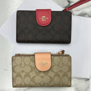 Coach Tech Wallet In Colorblock Signature Canvas