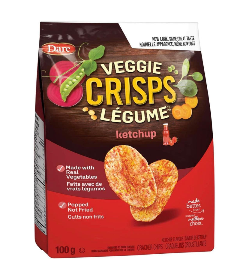 Dare Veggie Crisps Sea Salt 海鹽蔬菜脆片 100g