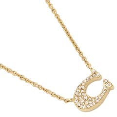 Coach Pave Signature Necklace