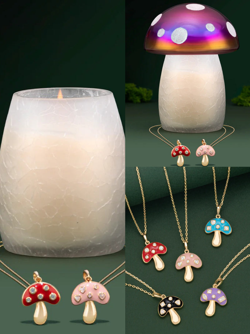 Charmed Aroma-Enchanted Mushroom - Necklace Collection 蘑菇頸鍊系列