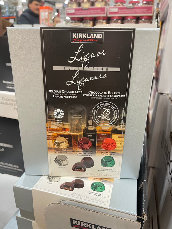 KIRKLAND SIGNATURE LIQUOR CHOCOLATES 800G