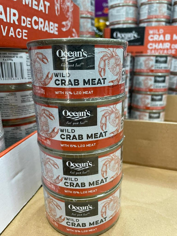 Ocean’s Crab meat即食蟹肉罐頭(一套4罐)