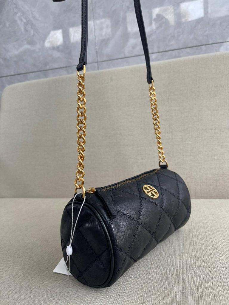 TORY BURCH WILLA BARREL CROSSBODY BAG