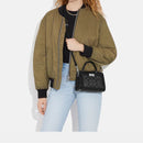 Coach Mini Lane Top Handle In Signature Canvas