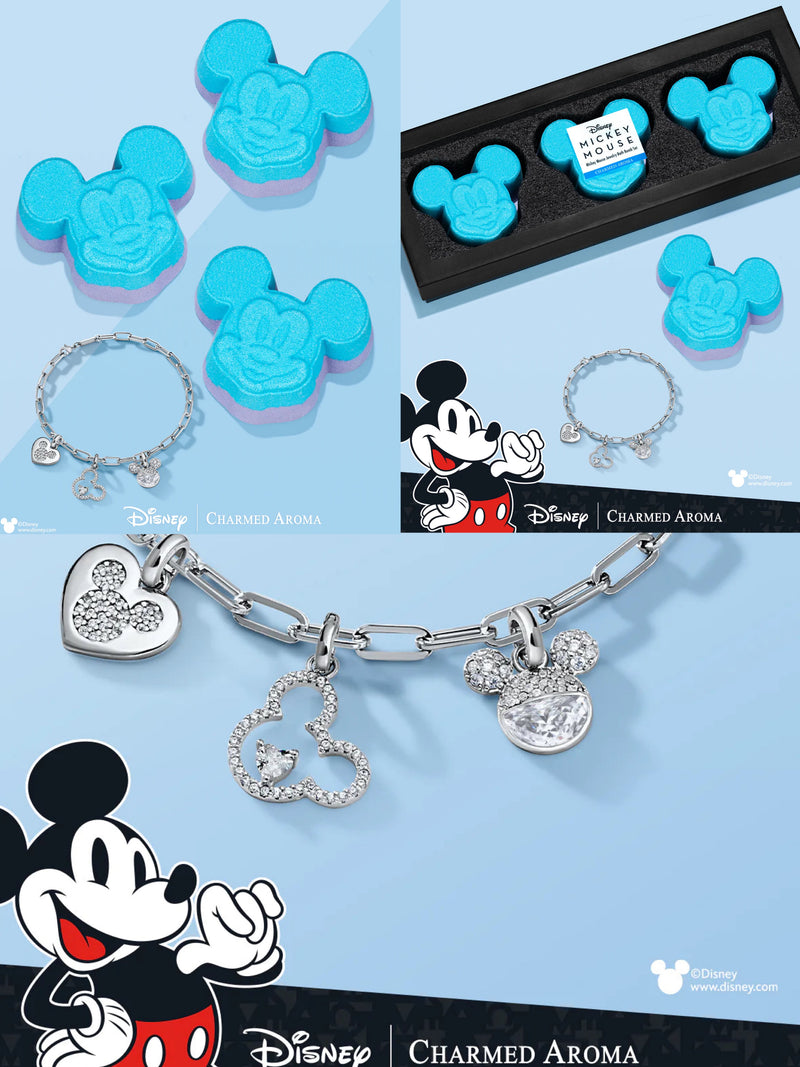 Charmed Aroma Disney® Minnie / Micky Mouse Bath Bomb Set - Minnie / Micky Mouse Charm Bracelet 迪士尼米妮/米奇沐浴炸彈-手鏈系列